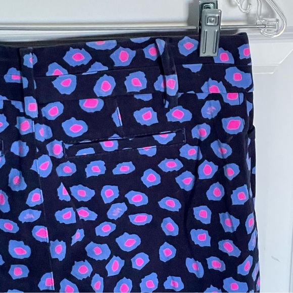 Lilly Pulitzer luxury Spotted Capri Pants Size 2 47301 - Picture 12 of 14